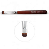 Vanfa French Brush with flat tongue for precise gel application