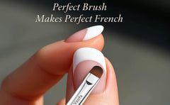 Vanfa French Brush with soft brush hair delivers durable, delicate control