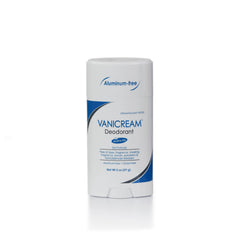 Vanicream aluminum-free gel deodorant 2 oz bottle offers gentle, fragrance-free odor control.