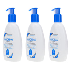 Vanicream Gentle Facial Cleanser lather on skin, gentle cleansing.