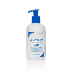 Vanicream Liquid Cleanser 8oz bottle offers gentle cleansing for sensitive skin.