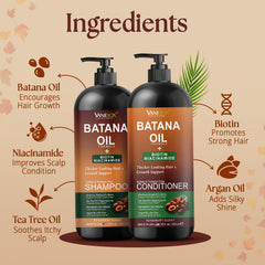 VANIDOX Batana Oil Shampoo foamy lather during daily cleansing