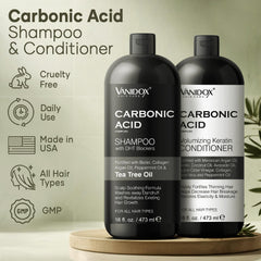 Vanidox conditioner bottle front highlighting deep moisture