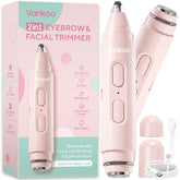 Vankoo facial hair remover front view for precise, painless facial grooming.