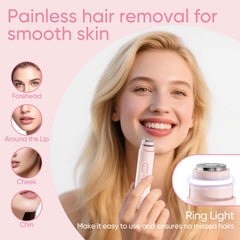 Vankoo LED-light activation showing visibility during grooming.