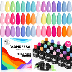 Vanreesa gel nail polish color palette for versatile at-home manicures