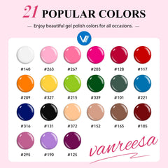 VANREESA base coat bottle for smooth adhesion and longer wear
