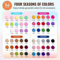VANREESA color swatch display board helps you pick shades easily