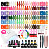 VANREESA gel nail kit with UV light and drill for at-home salon-quality manicures.