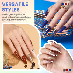Vanreesa glossy top coat 7ml for long-lasting shine