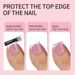 Vansiho soft gel toe nails are ultra-thin for a natural, flexible finish.