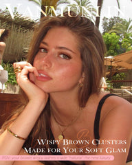 Vanssymunlin wispy brown lashes 10-16mm create airy volume.