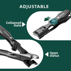VANWIN ergonomic handle offers comfortable, controlled trimming.