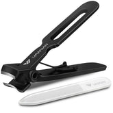 VANWIN nail clippers with wide jaw cut thick nails smoothly