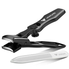 VANWIN wide-jaw toenail clippers for smooth cuts on thick nails.