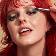 Vapour Beauty detail brush enhances inner and outer corners with sharp contrast.