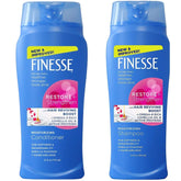 Variety Junction Finesse champú: botella para lavado suave y cabello manejable.