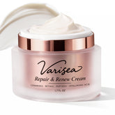 Varisea crema antienvejecimiento, bote visible, ayuda a suavizar arrugas y aportar firmeza.