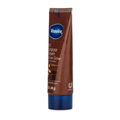 Vaseline All Purpose Cream four-pack display suggests versatile all-over body care