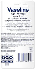 Textura cremosa del bálsamo Rosado de Vaseline para labios suaves