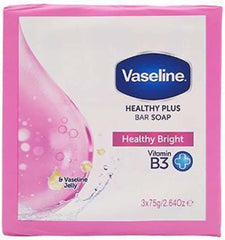 vaseline barra jabón brillo saludable hidratación suave para uso diario