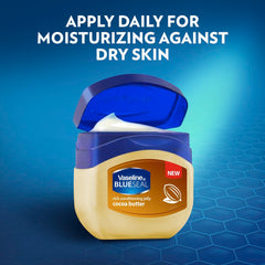 Etiqueta frontal de Vaseline Blueseal Cocoa Butter