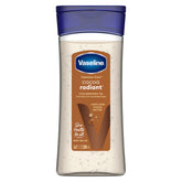 La botella de Vaseline Cocoa Radiant para cuidado diario de la piel