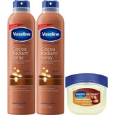 Vaseline Cocoa Radiant: botella atomizador para aplicar hidratación de forma suave.