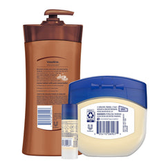 Vaseline Gel curativo cacao manteca: alivio suave para piel sensible.