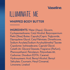 Two-pack Vaseline Illuminate Me whipped body butter pack shot for convenient moisture