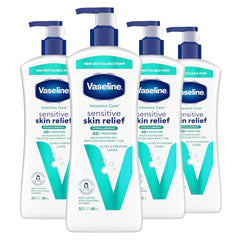Vaseline Intensive Care en botella frontal para piel suave.