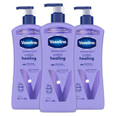 Vaseline Cuidado Intensivo Calma Loción en bote para piel suave.