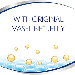 Aplicación suave de Vaseline Original para piel sensible.