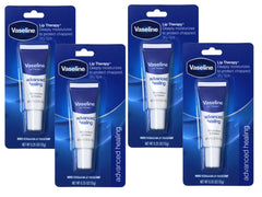 Vaseline Lip Therapy Avanzada, bálsamo labial, vista frontal, ideal para hidratación diaria.