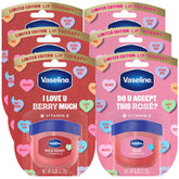 Vaseline Lip Therapy Rosé en tarro mini, hidratación rápida para labios