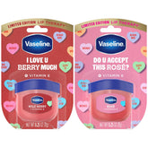 Vaseline Lip Therapy mini Rose tinted balm for subtle color and moisture.