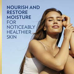 Vaseline Nourishing Moisture lotion texture close-up showing smooth finish