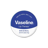 Vaseline Therapy Bálsamo Labial en lata original, pack de 3, hidratación suave para labios