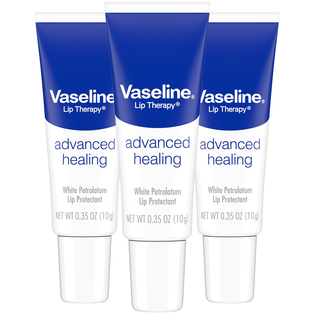 Vaseline Terapia Labial Avanzada Curación, tubo 0.35 oz para hidratación suave de labios