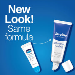 Vaseline Terapia Labial Avanzada, paquete de tres para casa y viaje