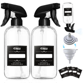 Veco 360° spray bottle side view ideal for cleaning hard-to-reach corners