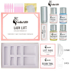 VedoAID eyelash lift kit lifting-pads enabling precise lash elevation.