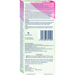Veet EasyGrip ready-to-use strips on bikini line for precise shaping.