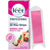 Veet full-body waxing kit pack-front view for at-home smoothness