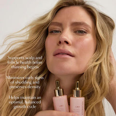 VEGAMOUR GRO Hair Serum pour routine shows easy integration into morning hair care