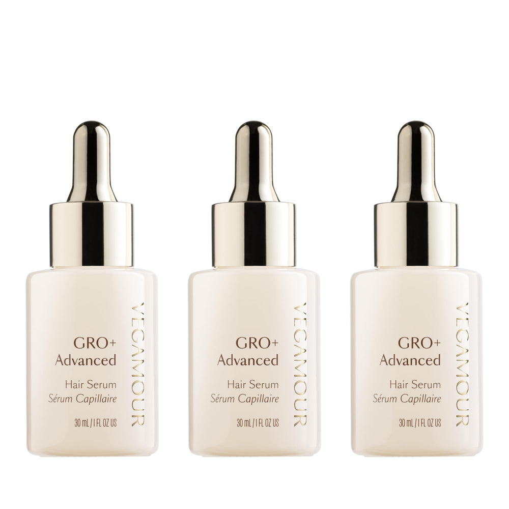 VEGAMOUR GRO+ serum bottle for lightweight scalp care and daily use