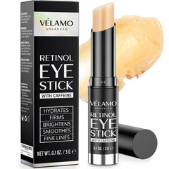 VELAMO ADVANCED Retinol Eye Stick glides around the eye area for smoother skin