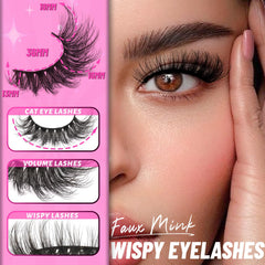 Veleasha handmade non-knotted lash bands ensure comfortable wear.