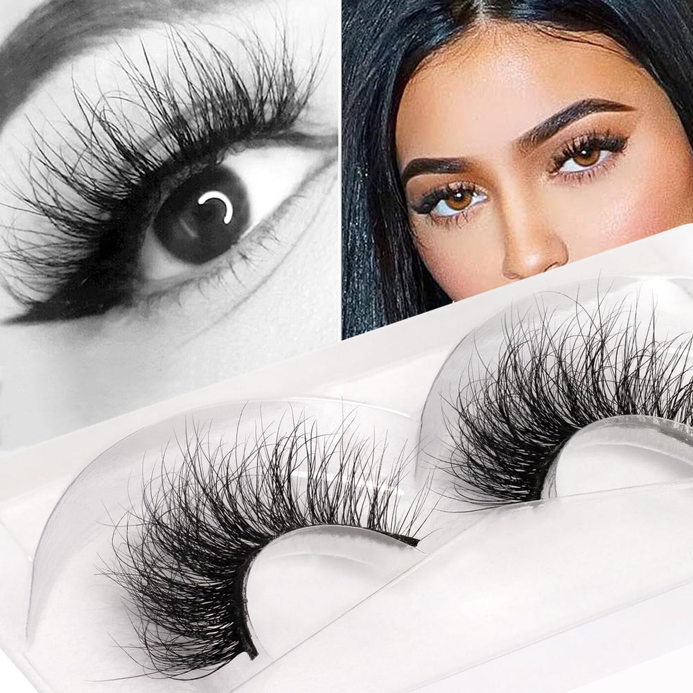 Veleasha Lashes 3D mink cross close-up for natural fullness