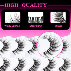 Veleasha Lashes lightweight cotton band enables easy application.